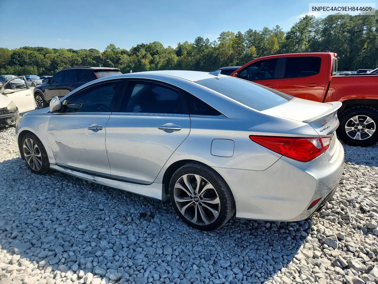 2014 HYUNDAI SONATA VIN 5NPEC4AC9EH844609 — фото 2
