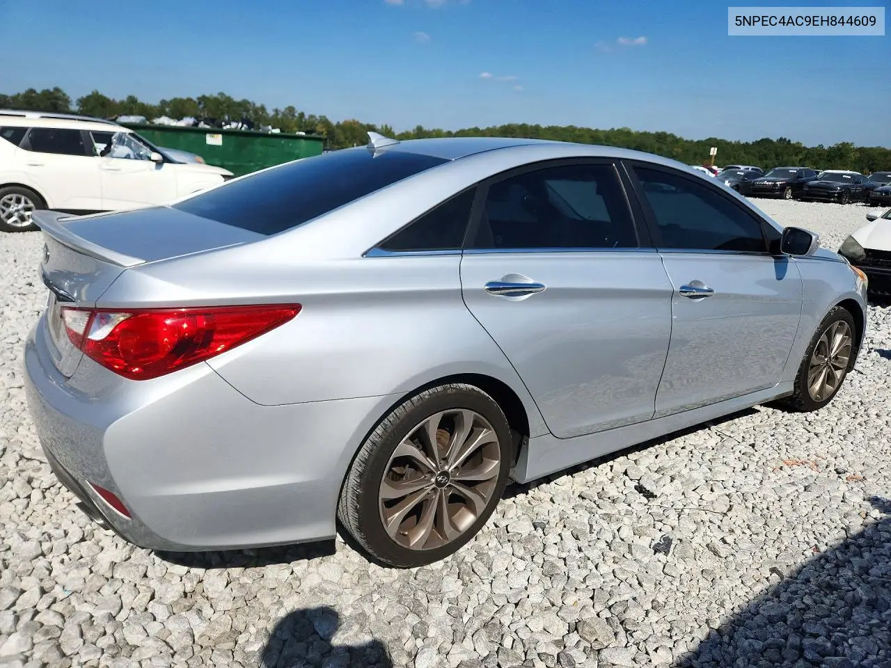 2014 HYUNDAI SONATA VIN 5NPEC4AC9EH844609 — фото 3