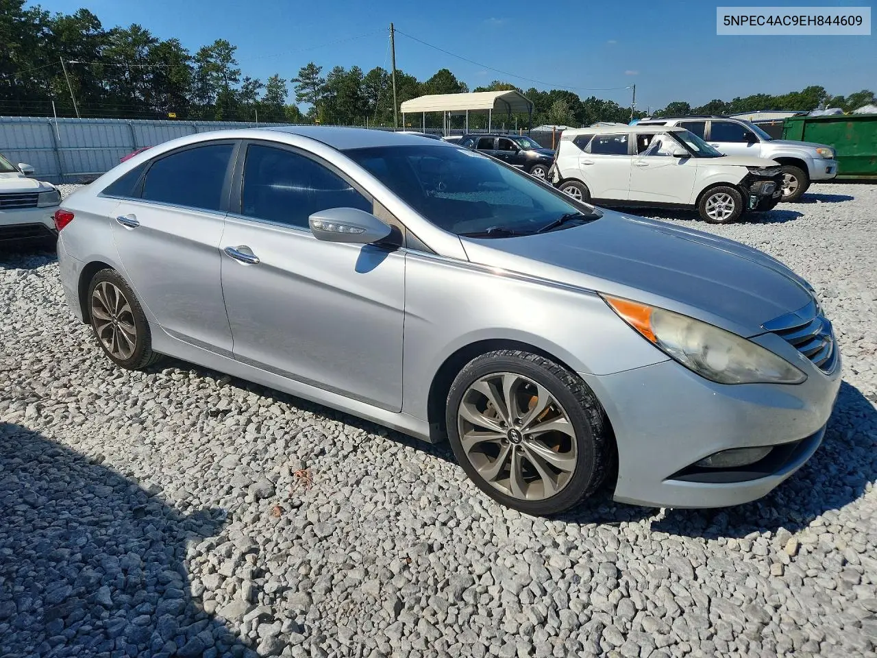 2014 HYUNDAI SONATA VIN 5NPEC4AC9EH844609 — фото 4