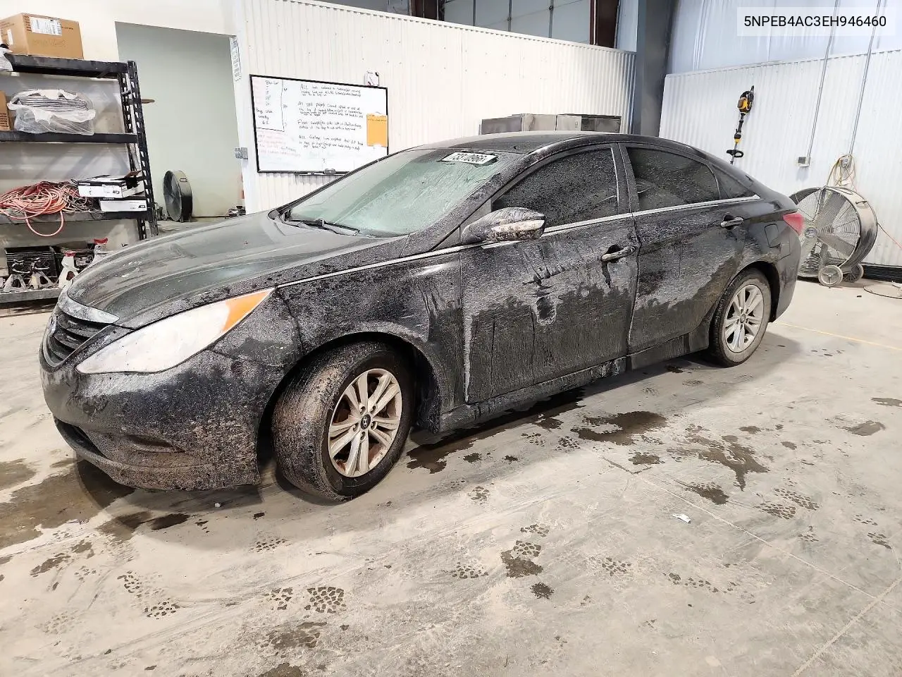 HYUNDAI SONATA 2014, VIN 5NPEB4AC3EH946460