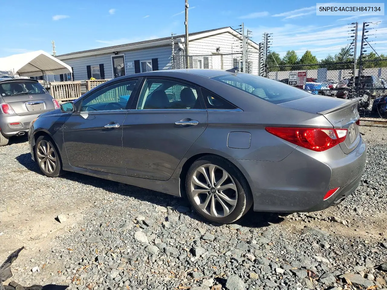 2014 HYUNDAI SONATA VIN 5NPEC4AC3EH847134 — фото 2
