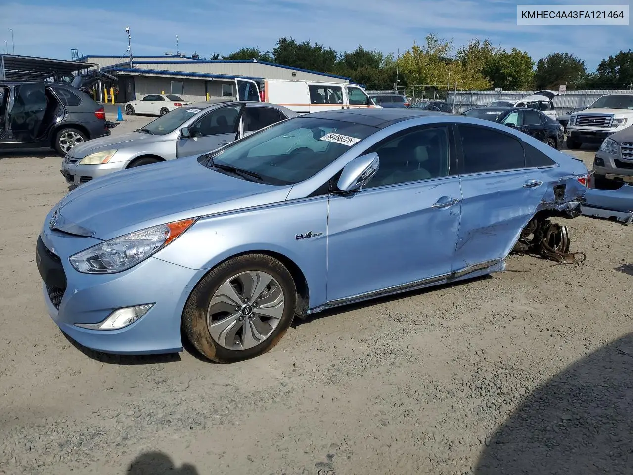 HYUNDAI SONATA 2015, VIN KMHEC4A43FA121464