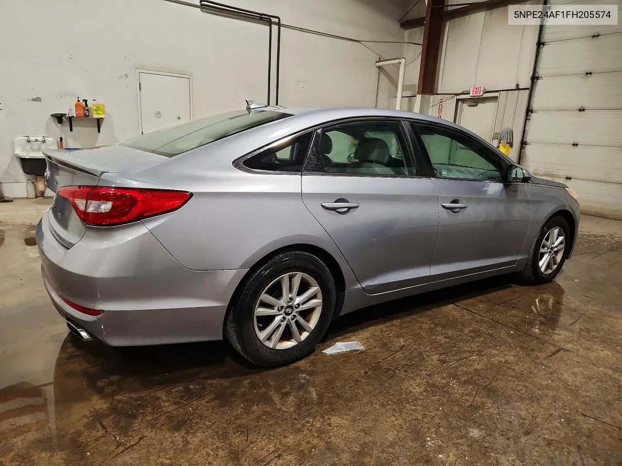 2015 HYUNDAI SONATA VIN 5NPE24AF1FH205574 — фото 3