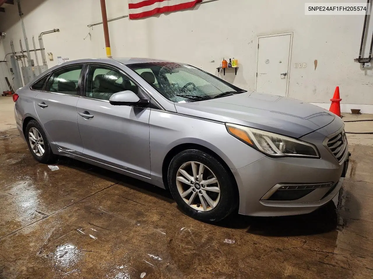 2015 HYUNDAI SONATA VIN 5NPE24AF1FH205574 — фото 4