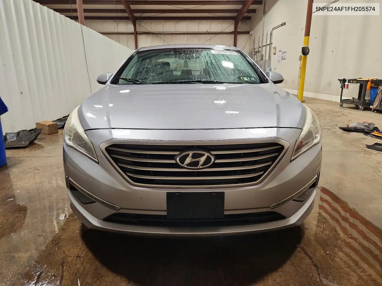 2015 HYUNDAI SONATA VIN 5NPE24AF1FH205574 — фото 5