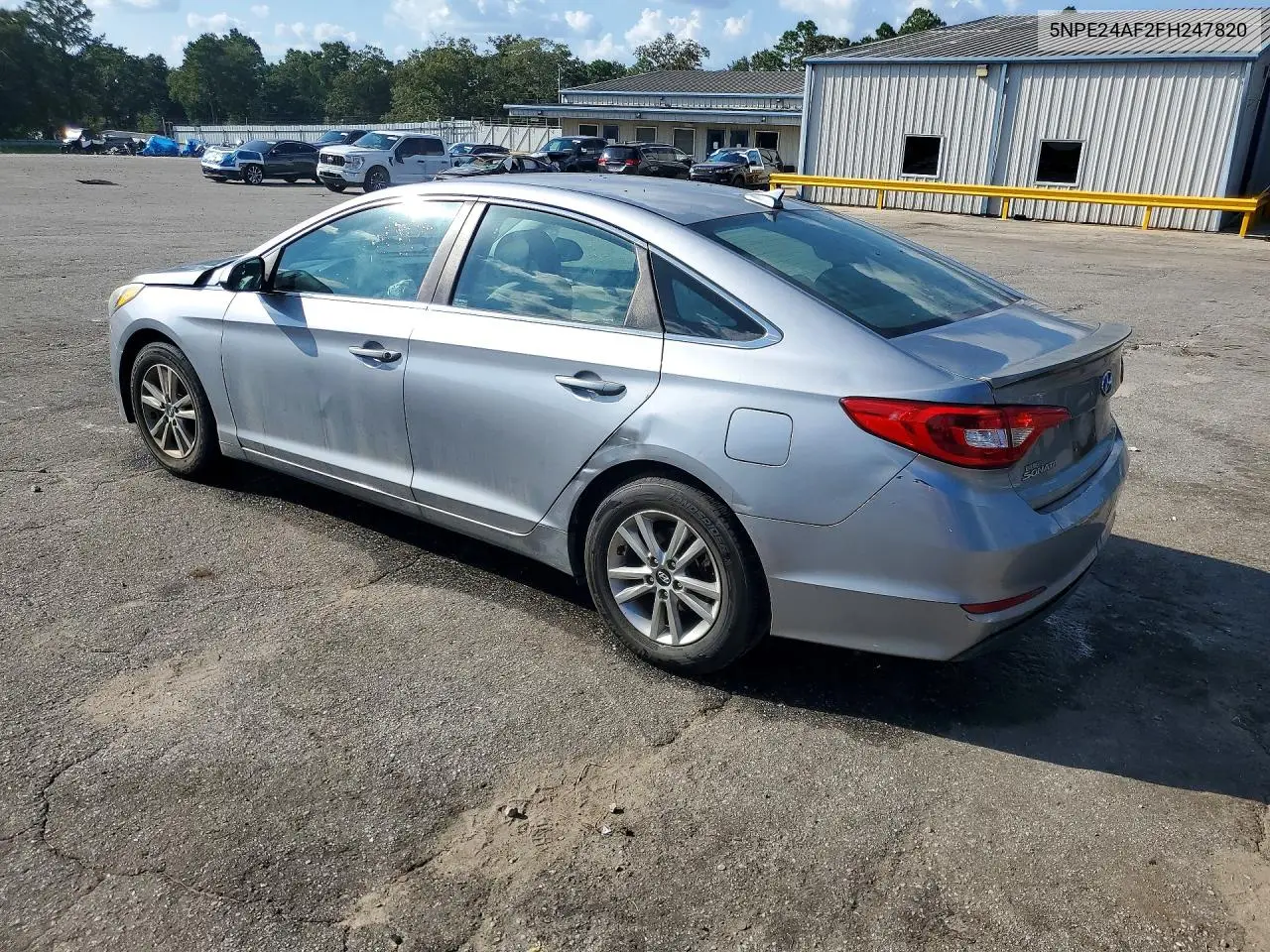 2015 HYUNDAI SONATA VIN 5NPE24AF2FH247820 — фото 2