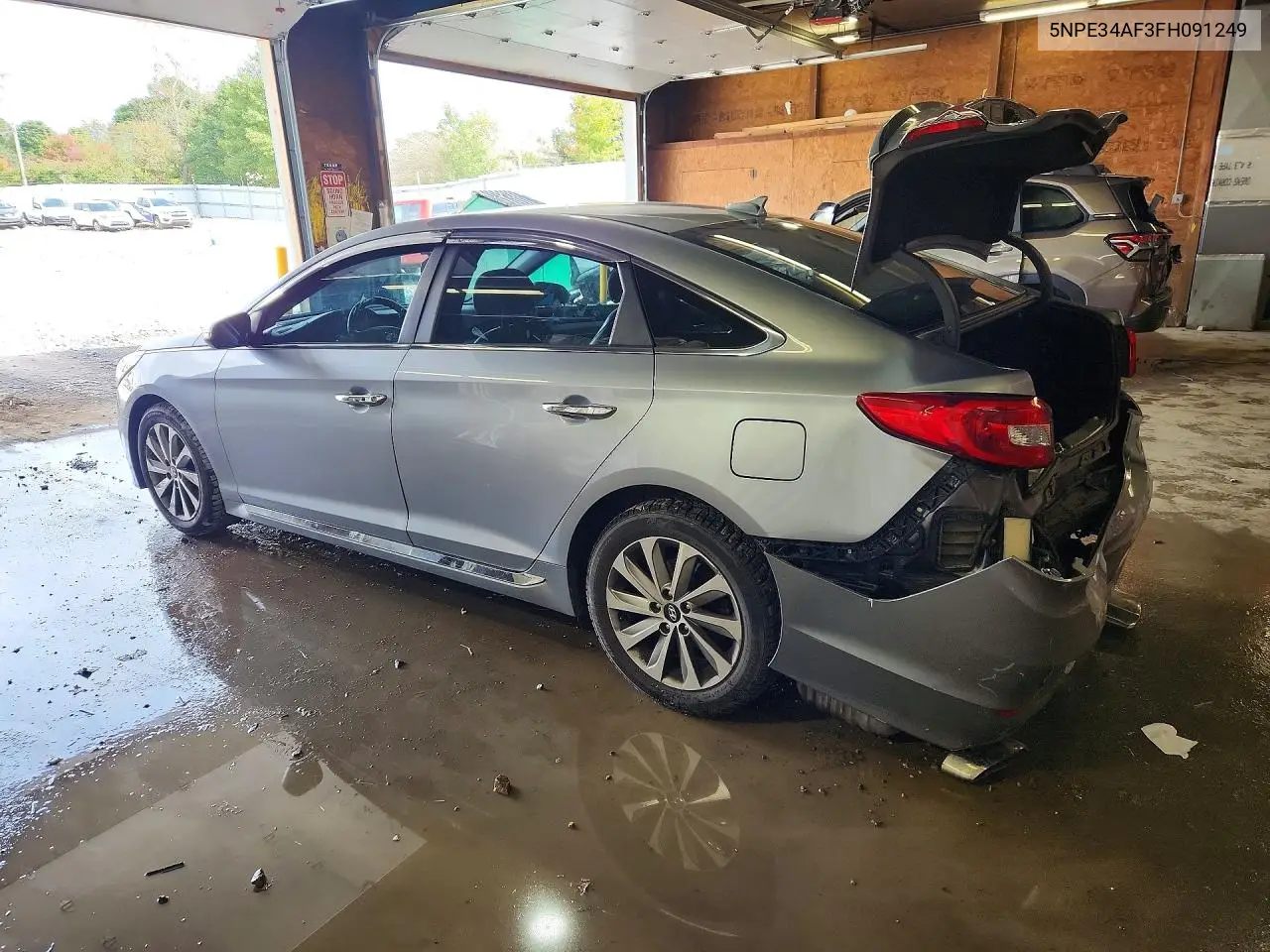 2015 HYUNDAI SONATA VIN 5NPE34AF3FH091249 — фото 2