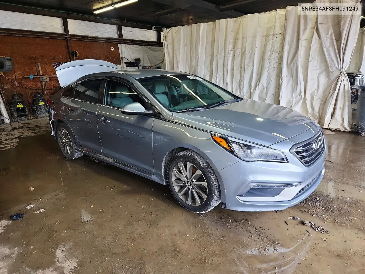2015 HYUNDAI SONATA VIN 5NPE34AF3FH091249 — фото 4