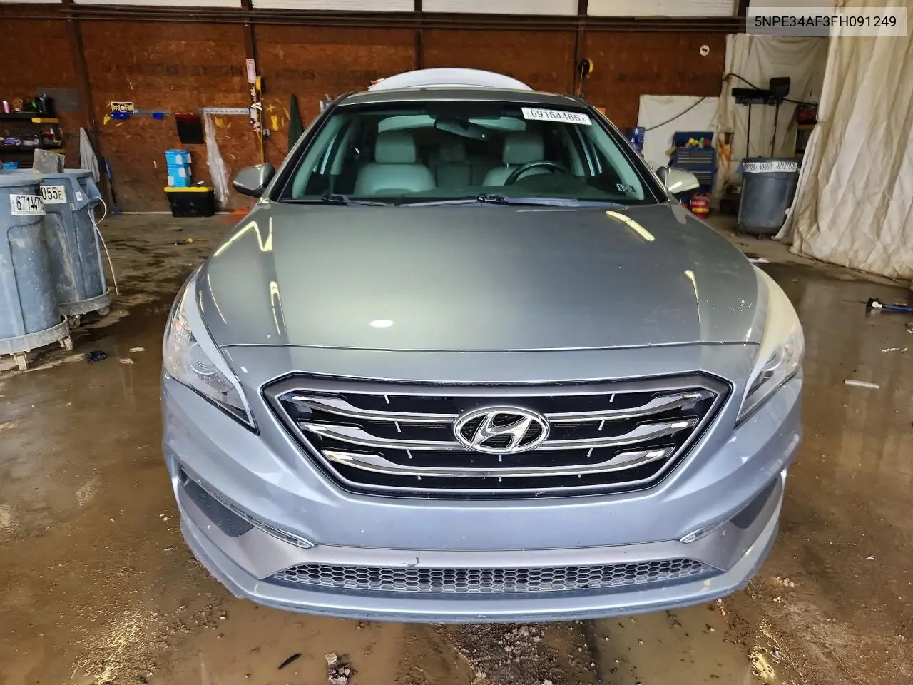 2015 HYUNDAI SONATA VIN 5NPE34AF3FH091249 — фото 5