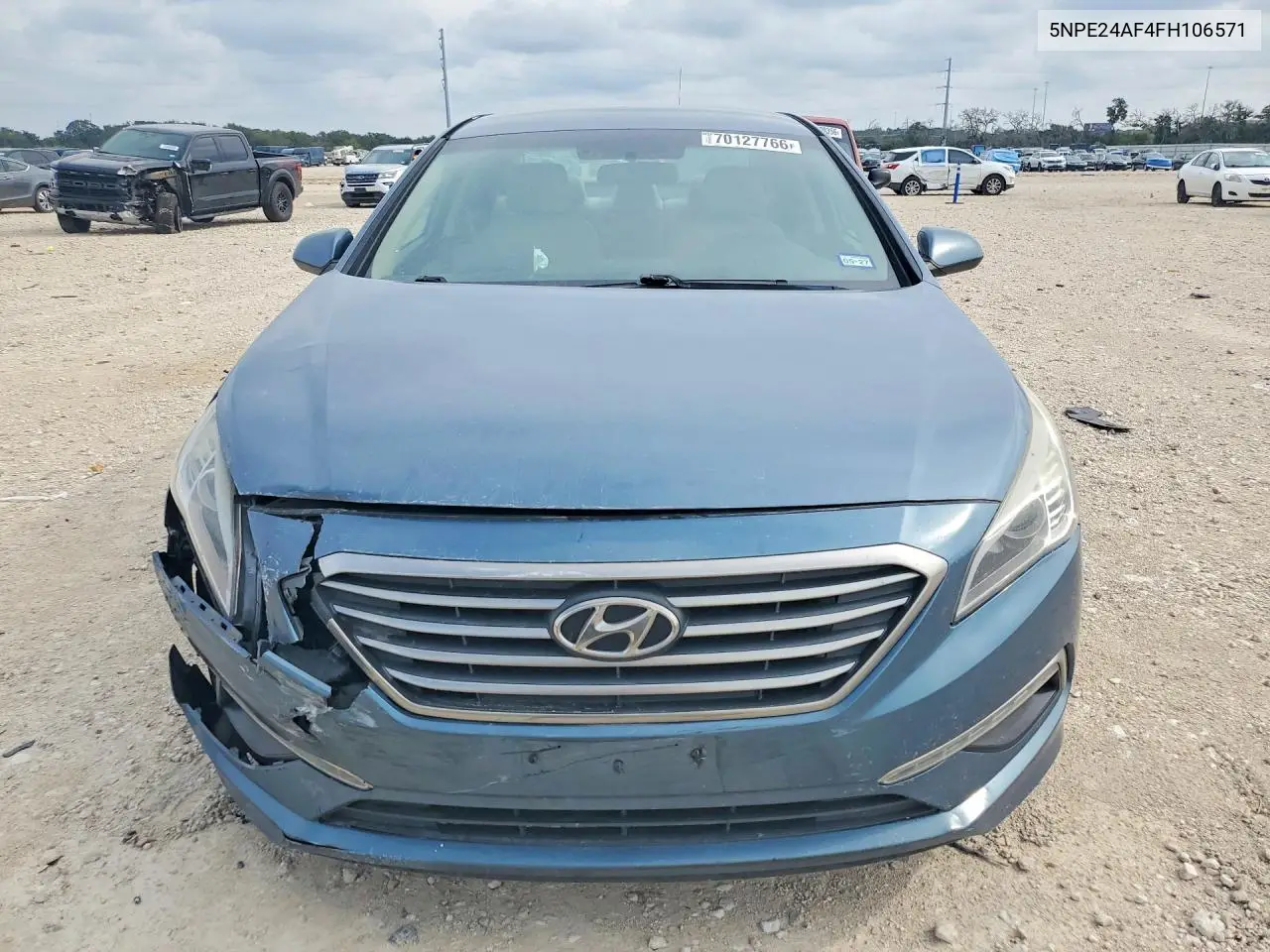2015 HYUNDAI SONATA VIN 5NPE24AF4FH106571 — фото 5