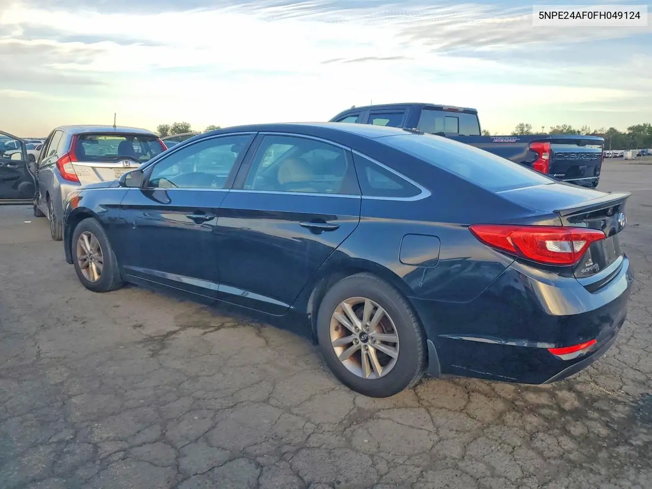 2015 HYUNDAI SONATA VIN 5NPE24AF0FH049124 — фото 2