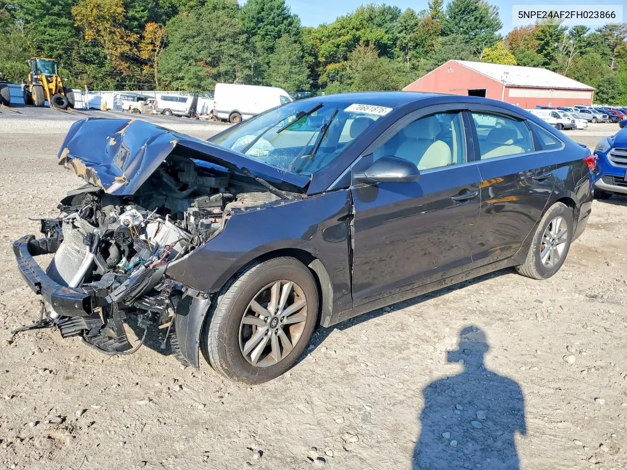 HYUNDAI SONATA 2015, VIN 5NPE24AF2FH023866
