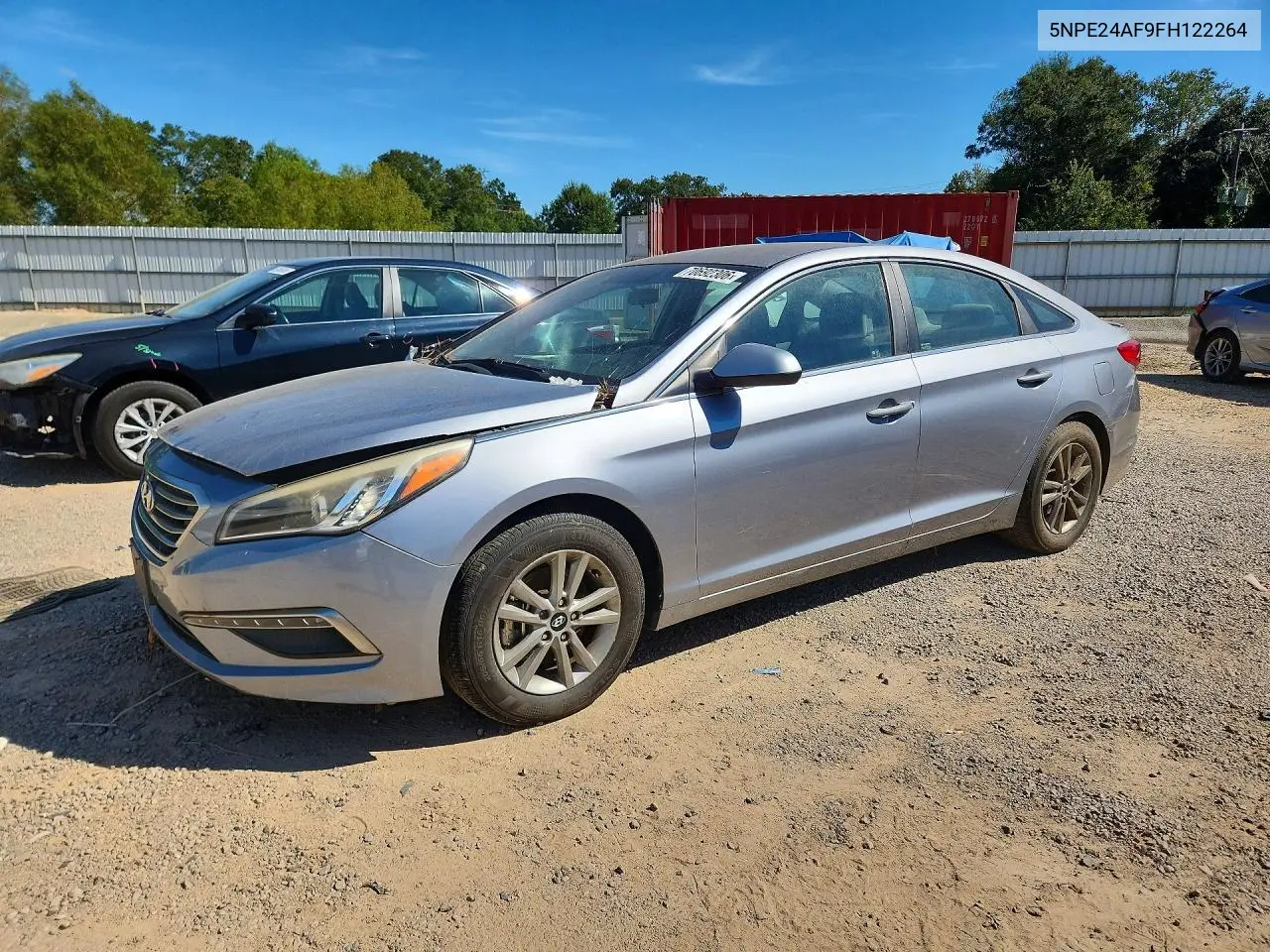 HYUNDAI SONATA 2015, VIN 5NPE24AF9FH122264