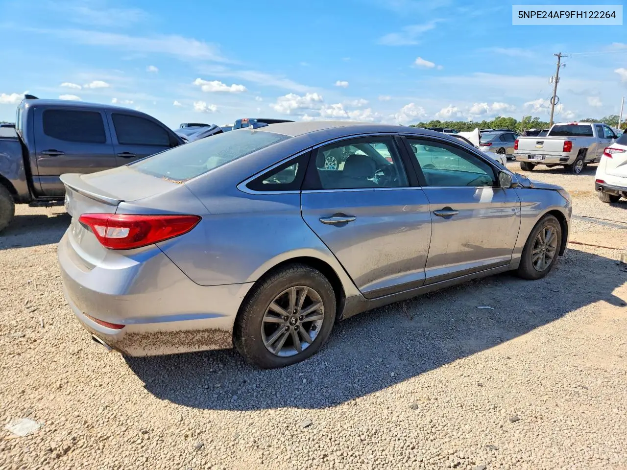 2015 HYUNDAI SONATA VIN 5NPE24AF9FH122264 — фото 3
