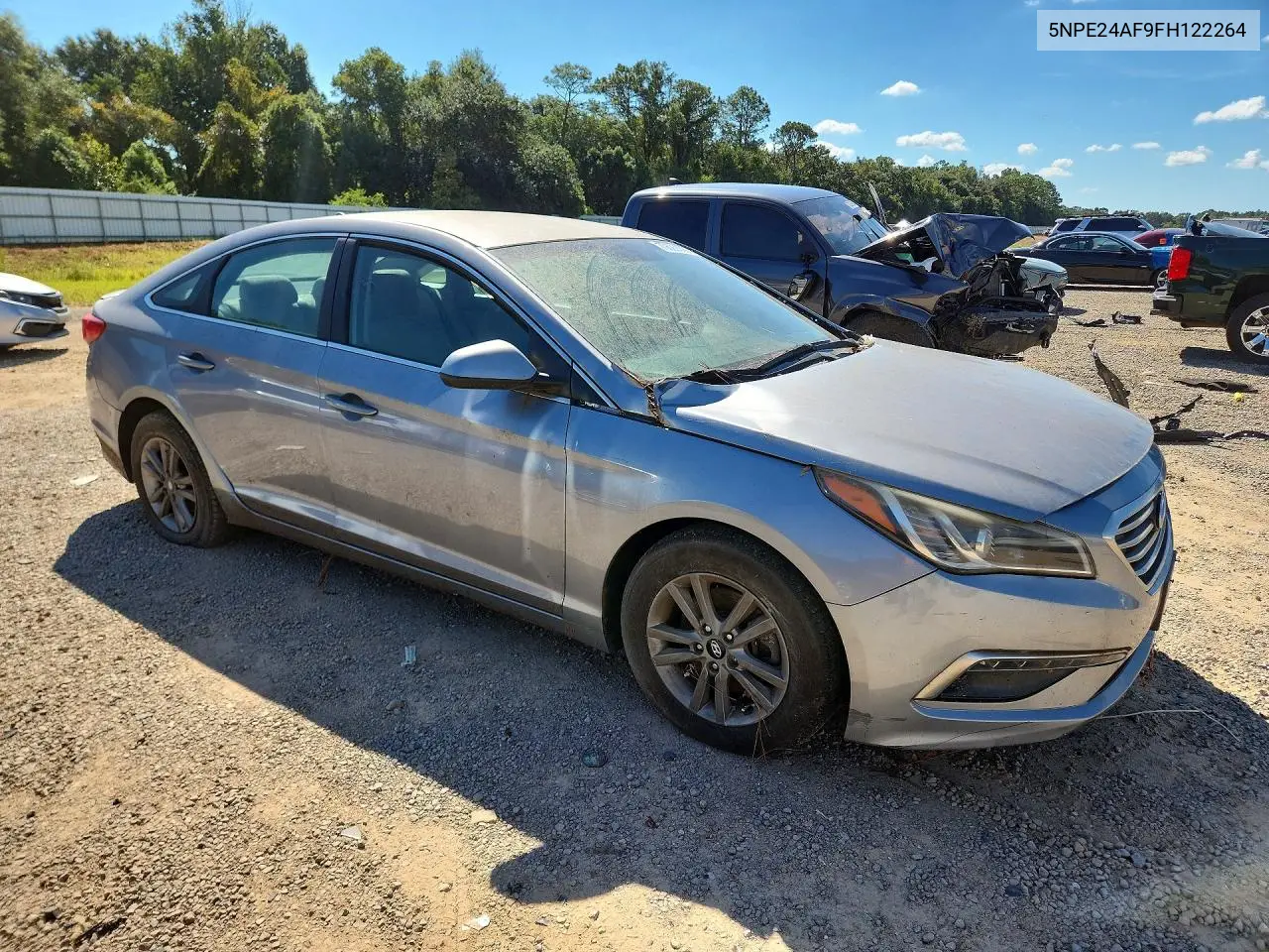 2015 HYUNDAI SONATA VIN 5NPE24AF9FH122264 — фото 4