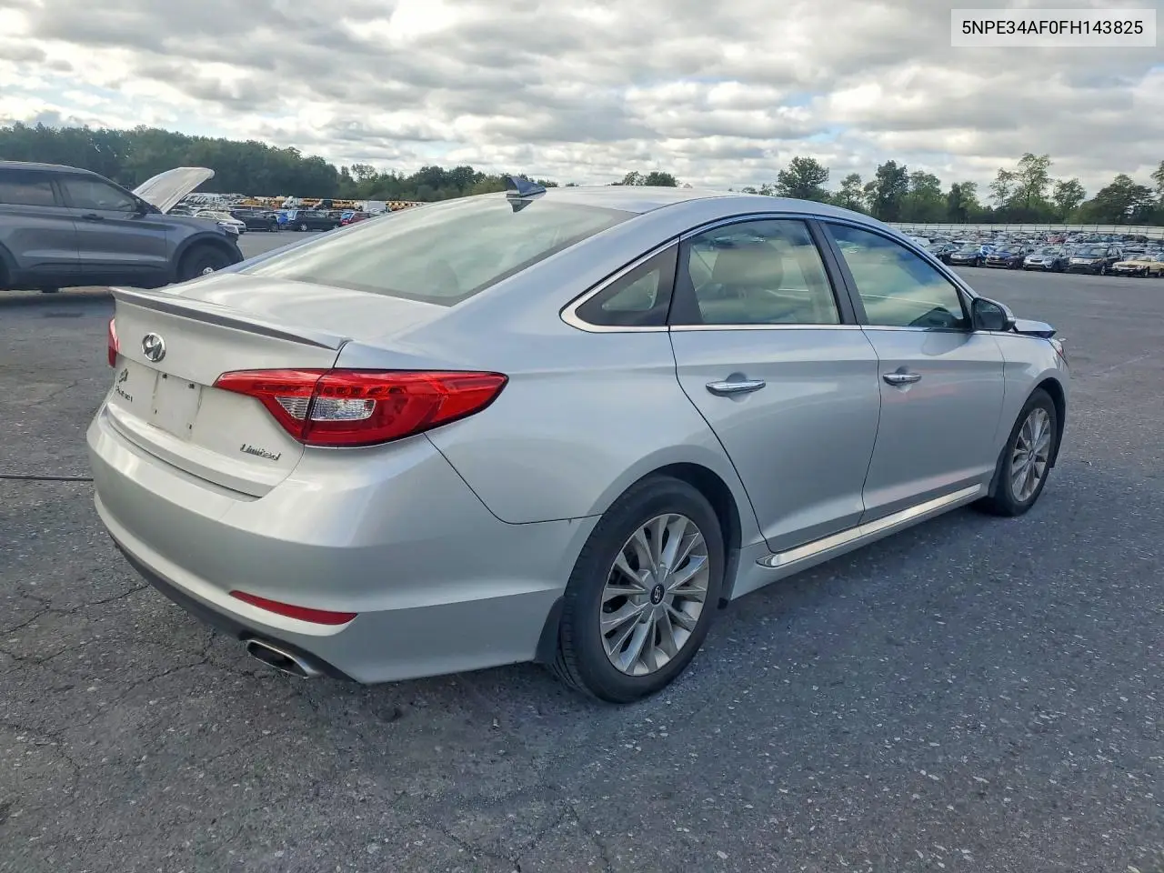 2015 HYUNDAI SONATA VIN 5NPE34AF0FH143825 — фото 3