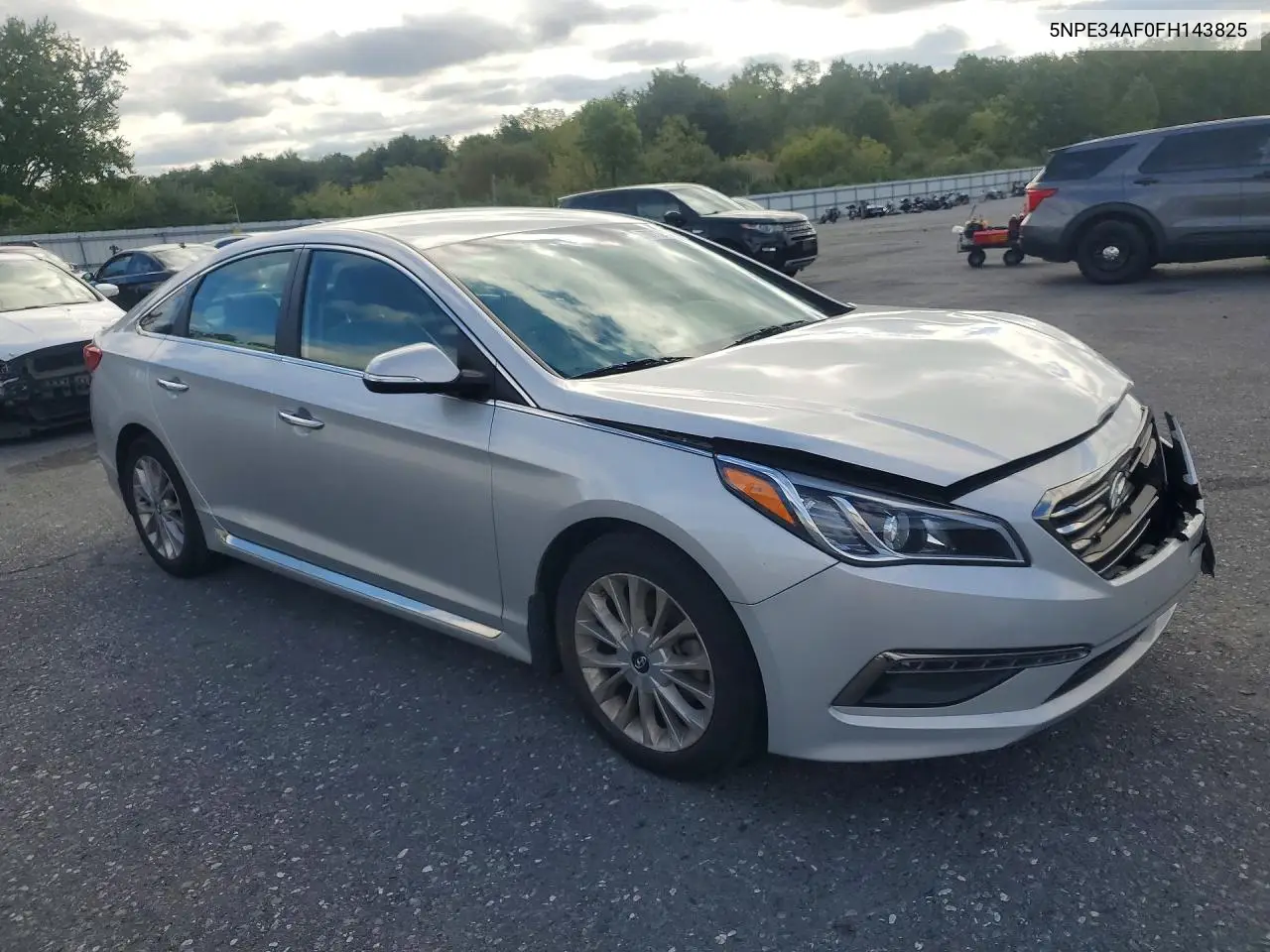 2015 HYUNDAI SONATA VIN 5NPE34AF0FH143825 — фото 4
