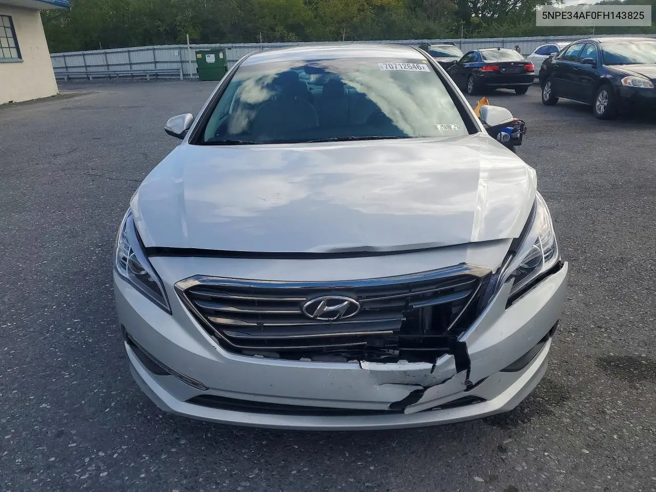 2015 HYUNDAI SONATA VIN 5NPE34AF0FH143825 — фото 5