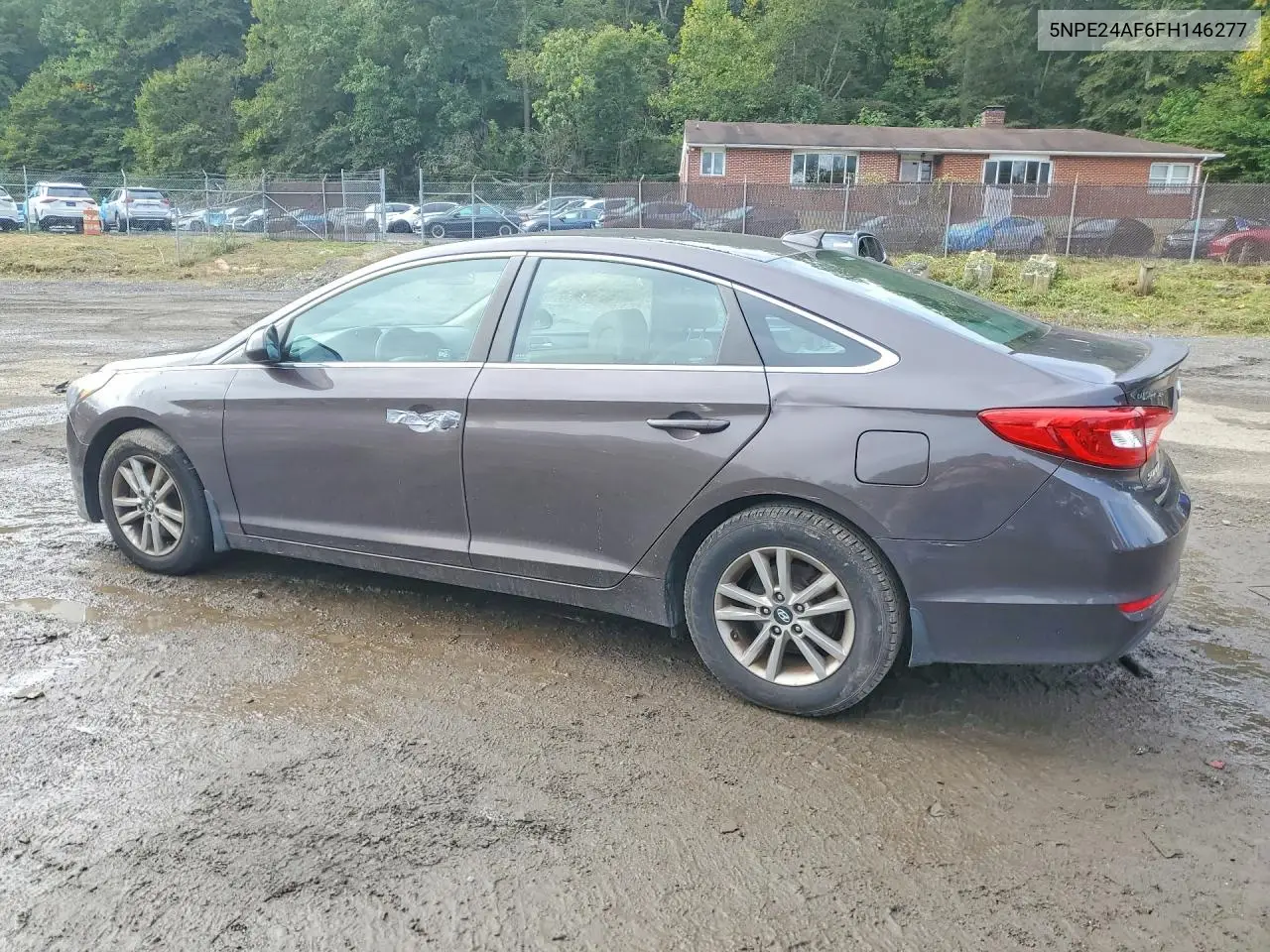 2015 HYUNDAI SONATA VIN 5NPE24AF6FH146277 — фото 2