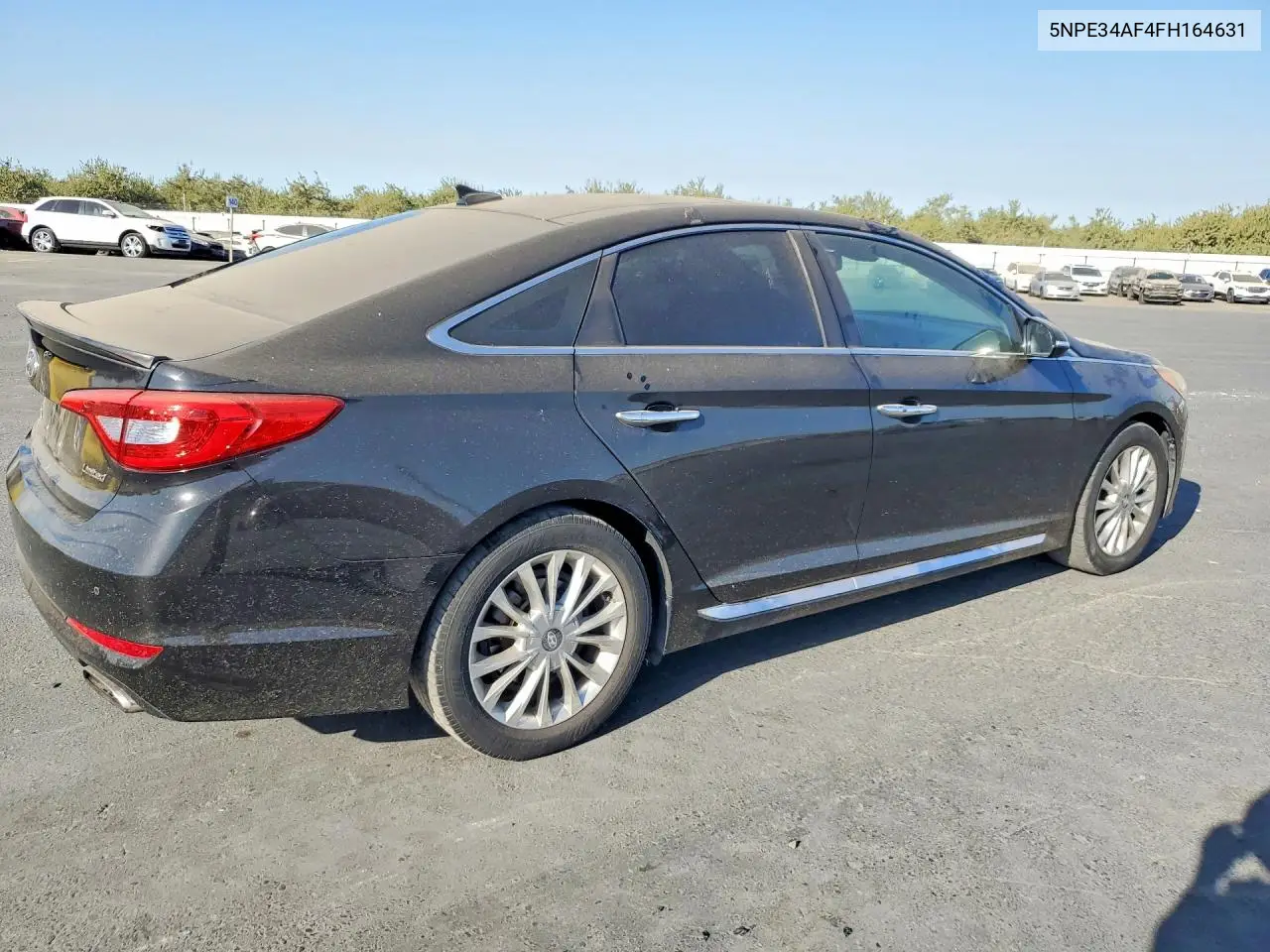 2015 HYUNDAI SONATA VIN 5NPE34AF4FH164631 — фото 3
