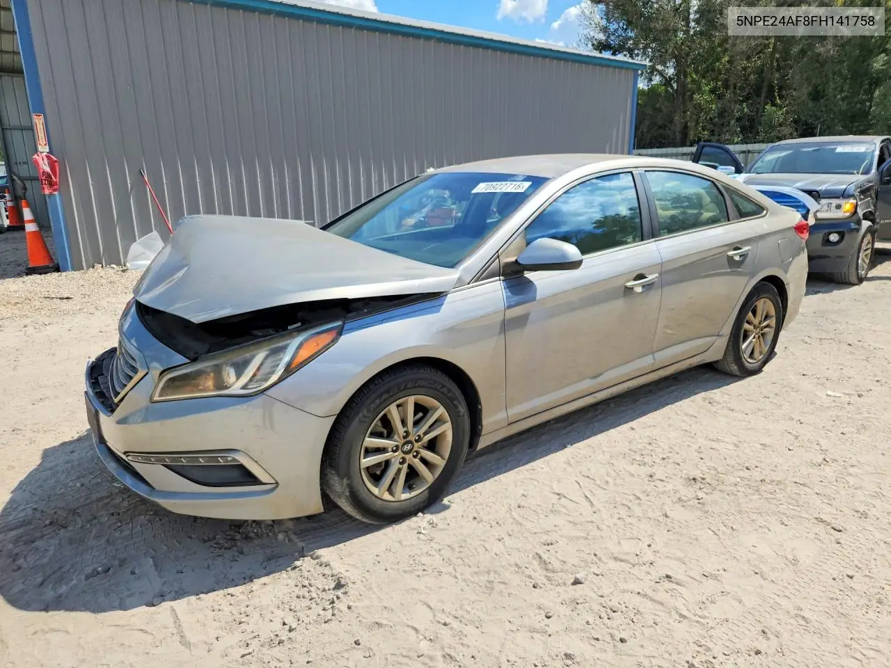 HYUNDAI SONATA 2015, VIN 5NPE24AF8FH141758