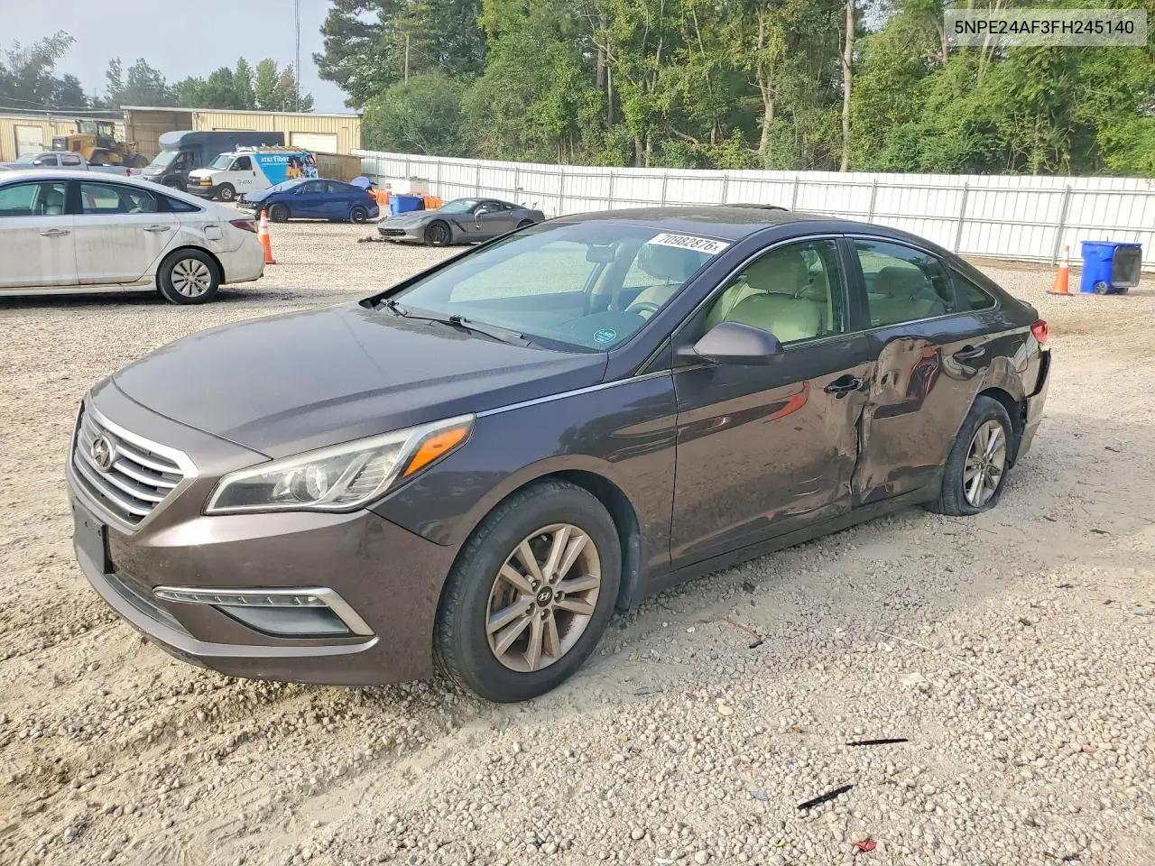 HYUNDAI SONATA 2015, VIN 5NPE24AF3FH245140