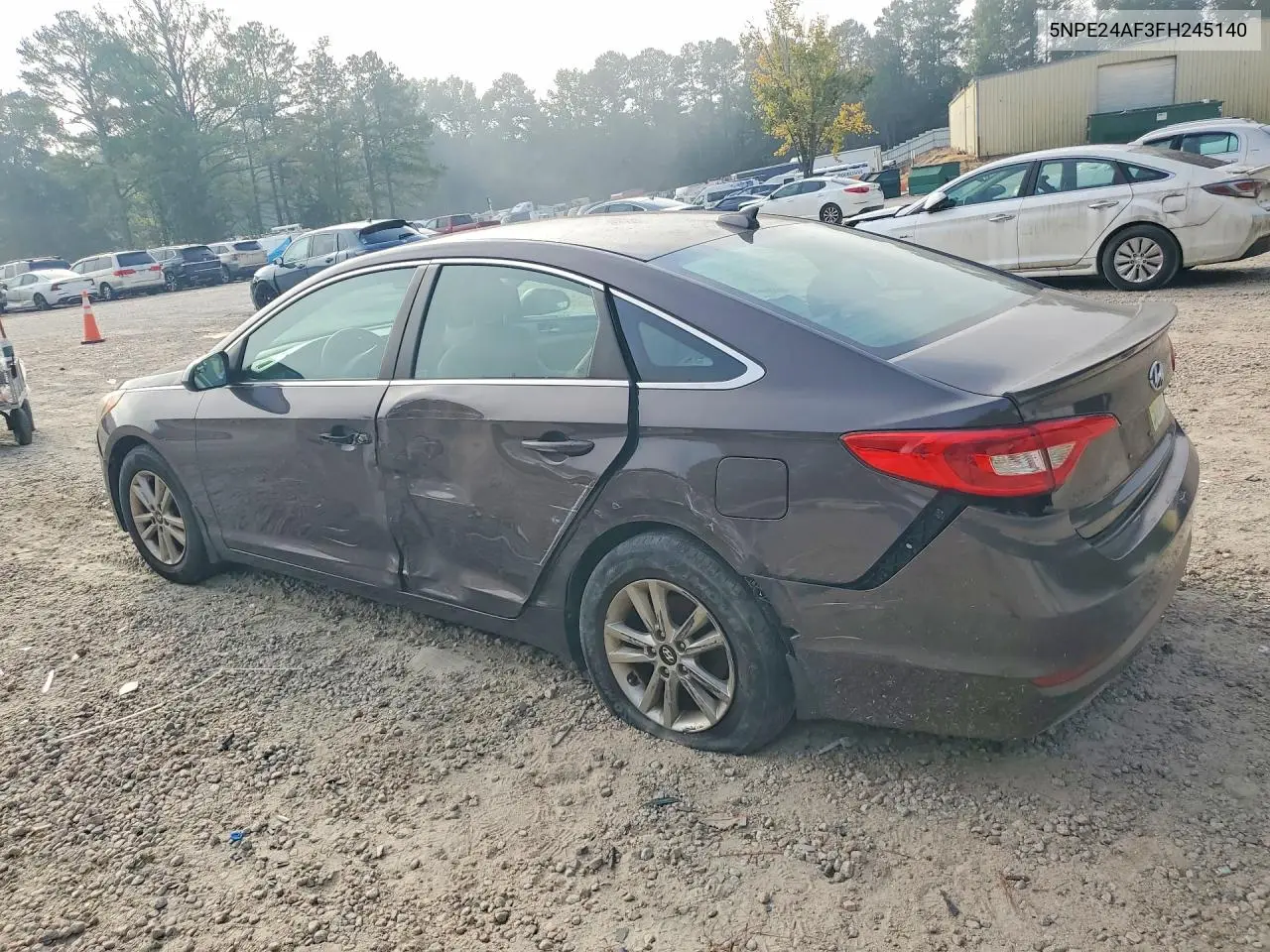 2015 HYUNDAI SONATA VIN 5NPE24AF3FH245140 — фото 2