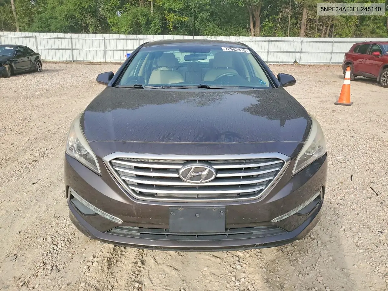 2015 HYUNDAI SONATA VIN 5NPE24AF3FH245140 — фото 5
