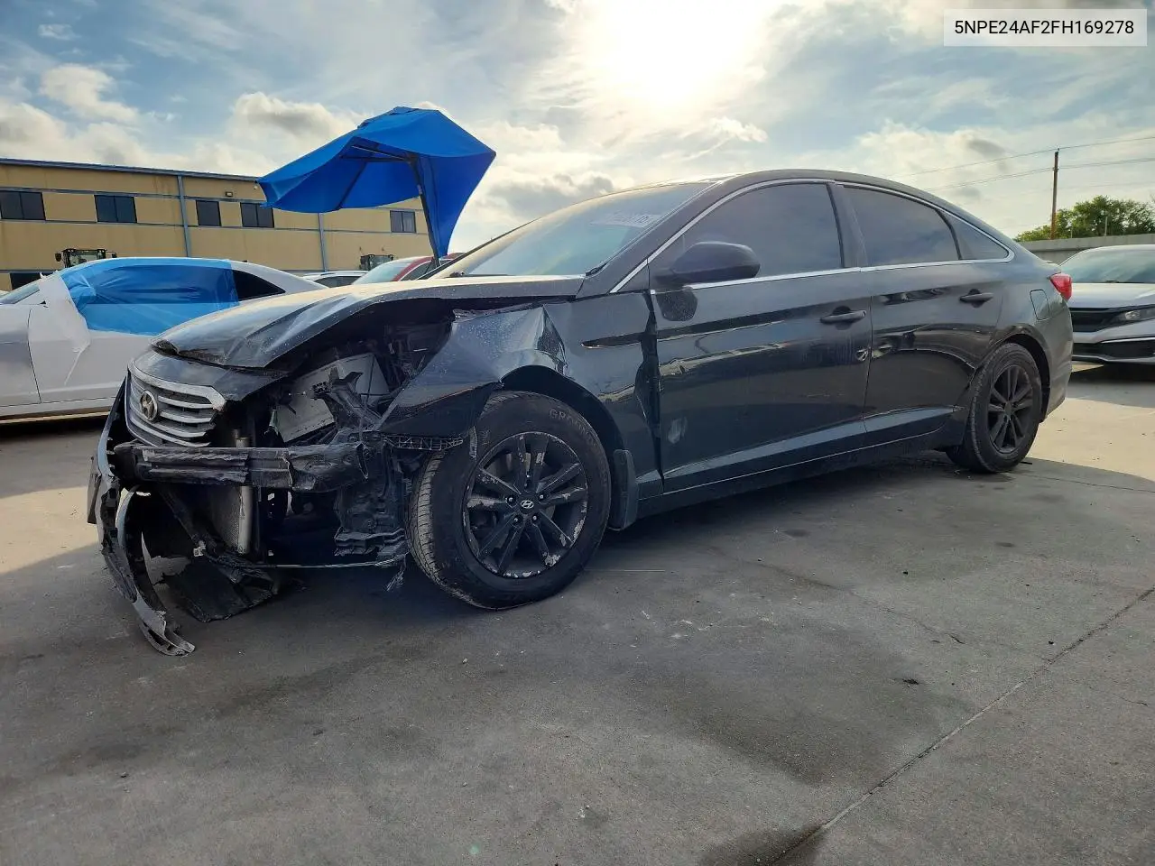 HYUNDAI SONATA 2015, VIN 5NPE24AF2FH169278