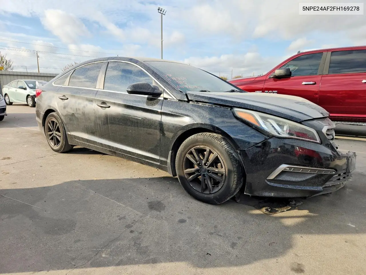 2015 HYUNDAI SONATA VIN 5NPE24AF2FH169278 — фото 4