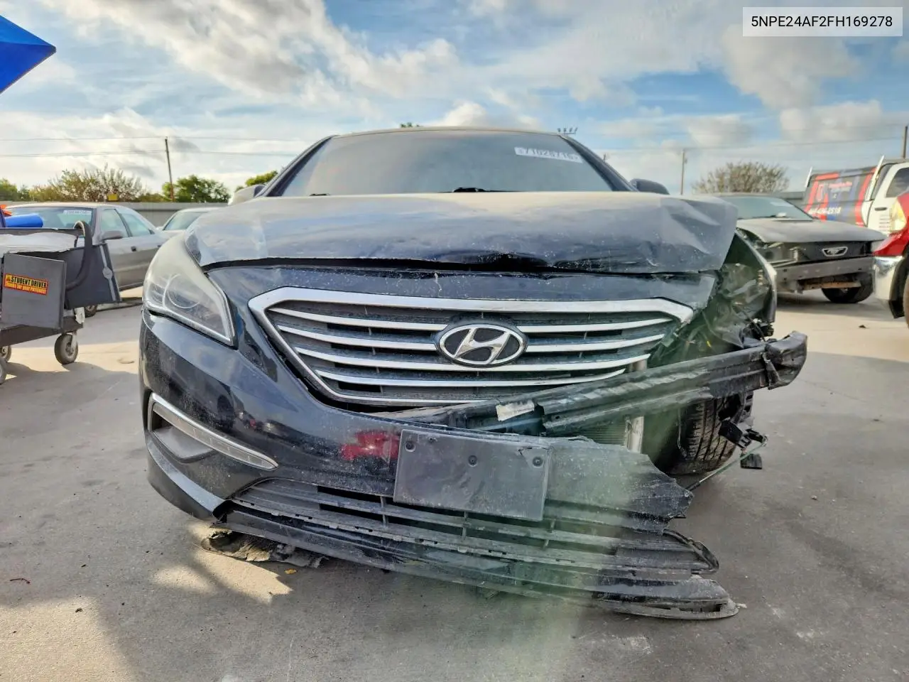 2015 HYUNDAI SONATA VIN 5NPE24AF2FH169278 — фото 5
