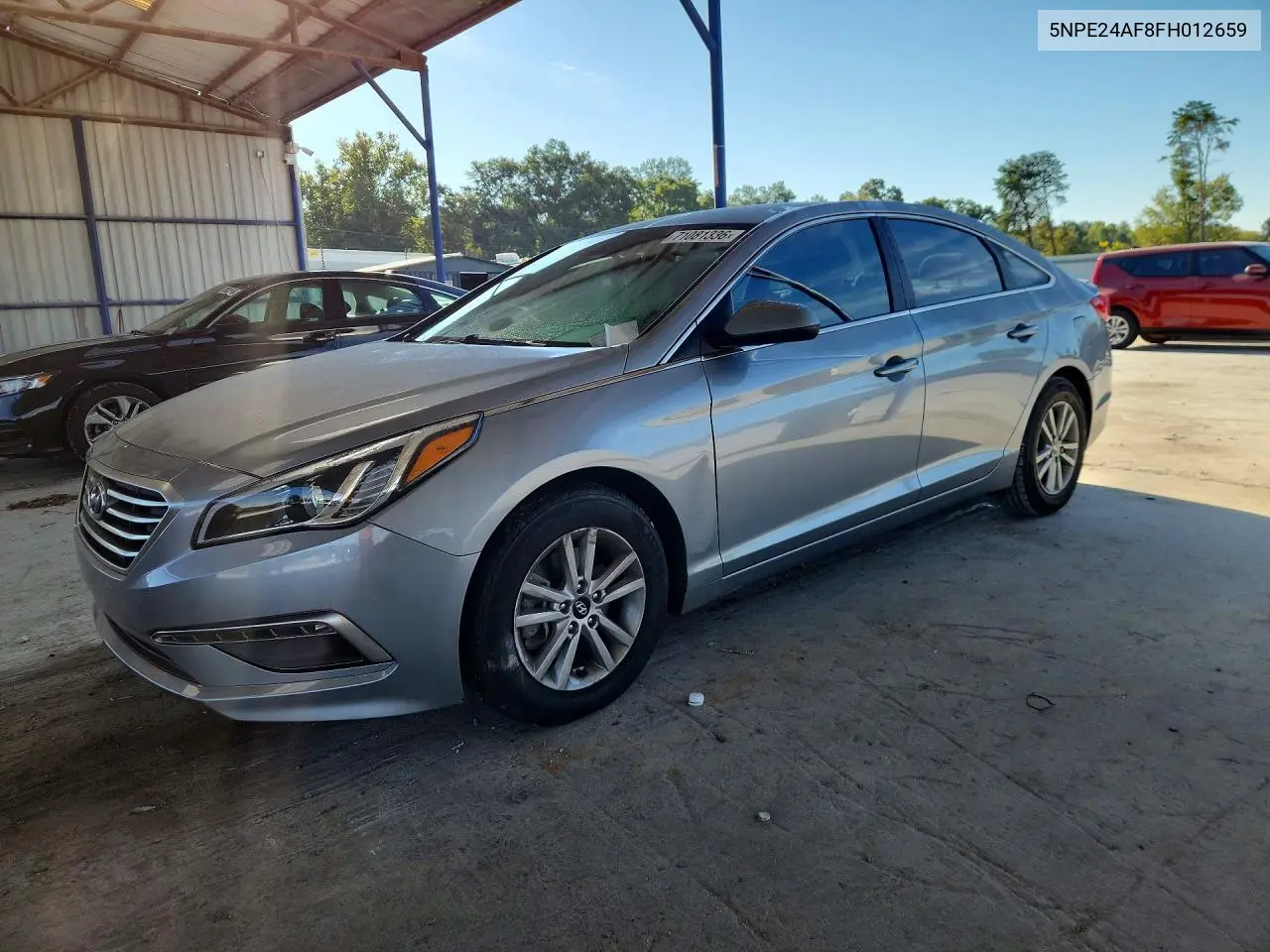 HYUNDAI SONATA 2015, VIN 5NPE24AF8FH012659