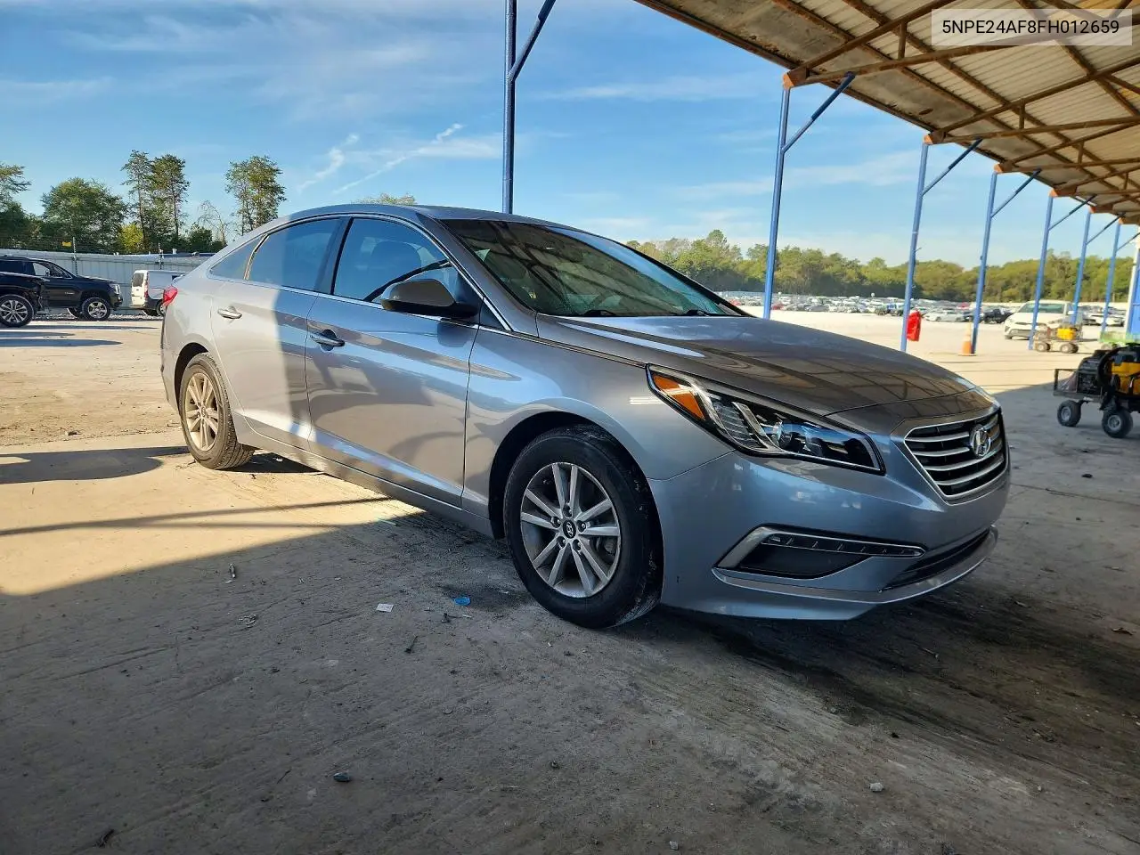 2015 HYUNDAI SONATA VIN 5NPE24AF8FH012659 — фото 4