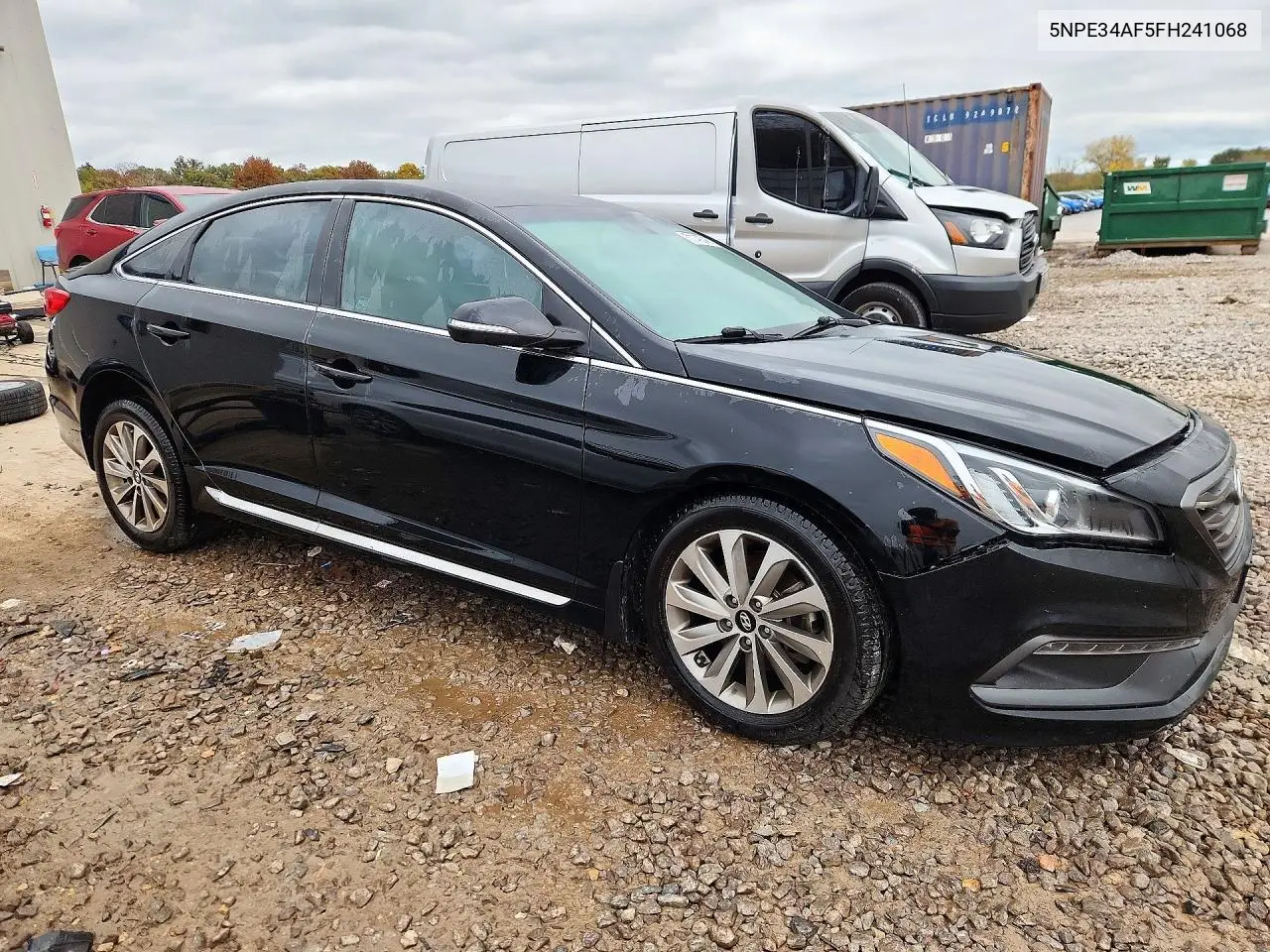 2015 HYUNDAI SONATA VIN 5NPE34AF5FH241068 — фото 4
