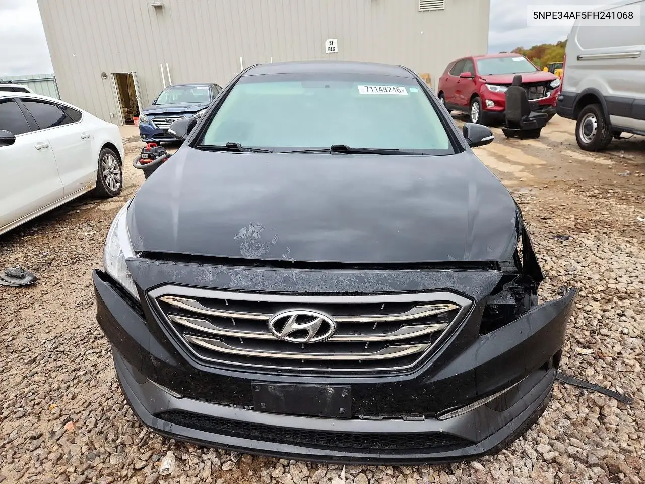 2015 HYUNDAI SONATA VIN 5NPE34AF5FH241068 — фото 5