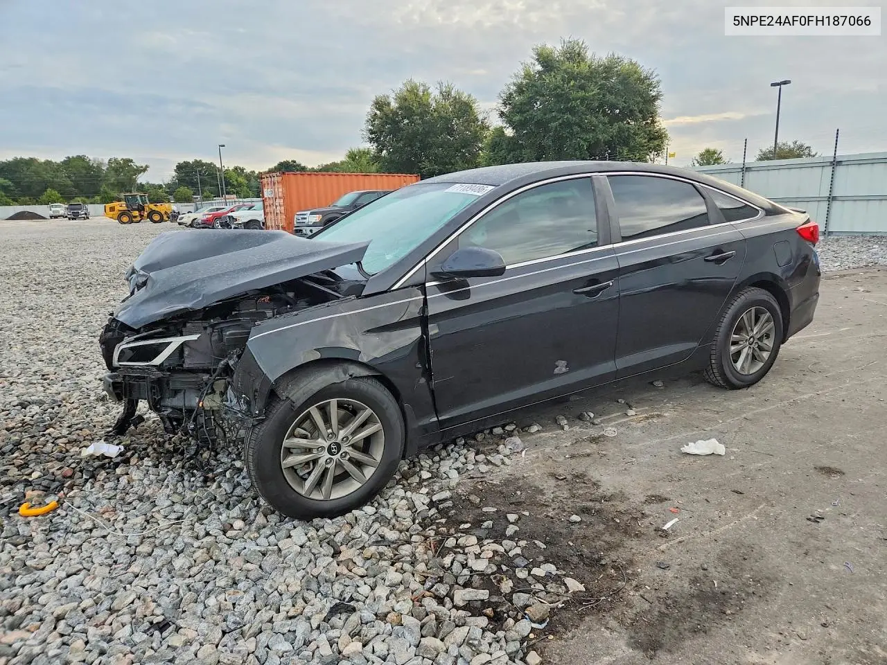 HYUNDAI SONATA 2015, VIN 5NPE24AF0FH187066