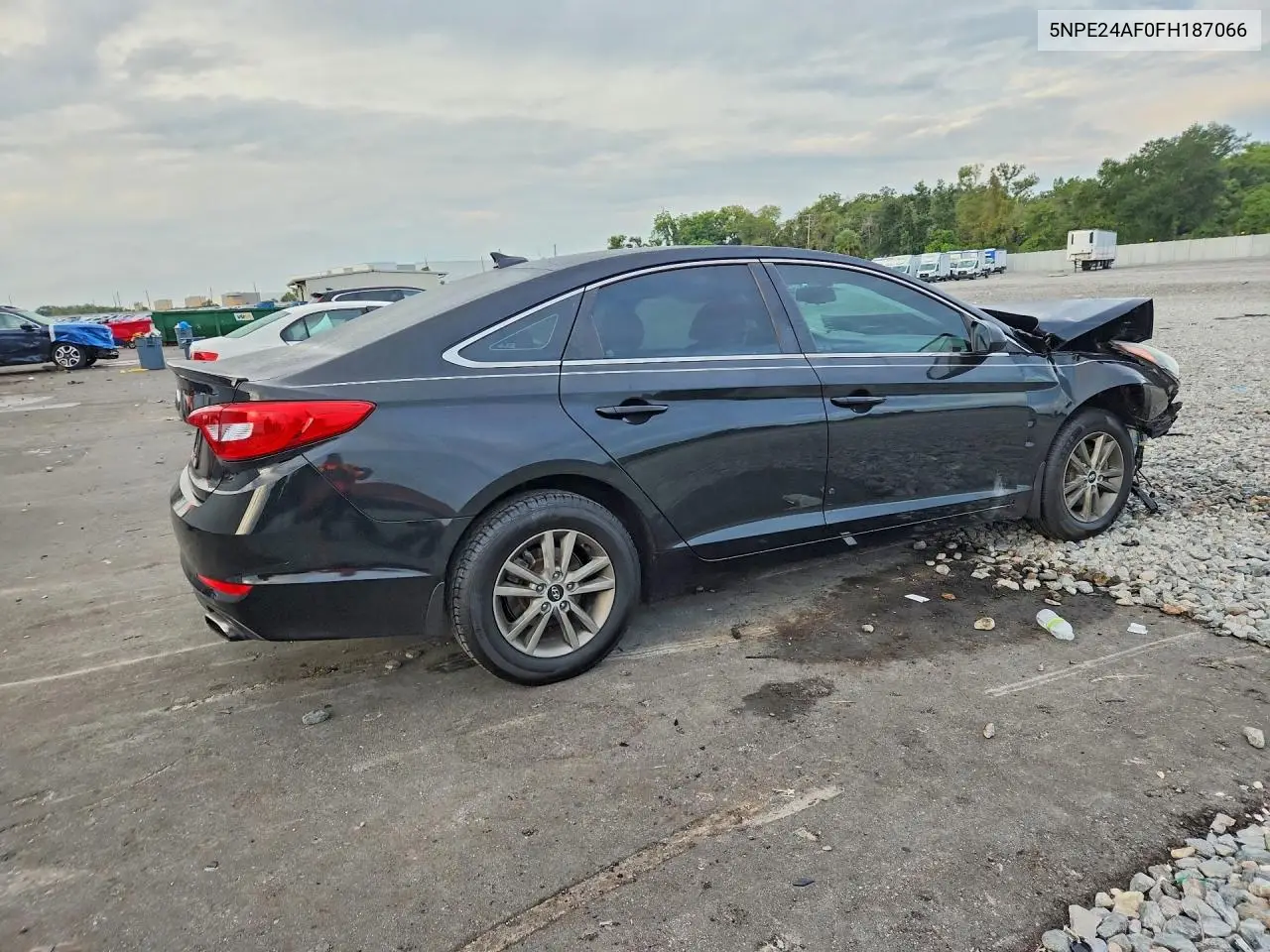 2015 HYUNDAI SONATA VIN 5NPE24AF0FH187066 — фото 3