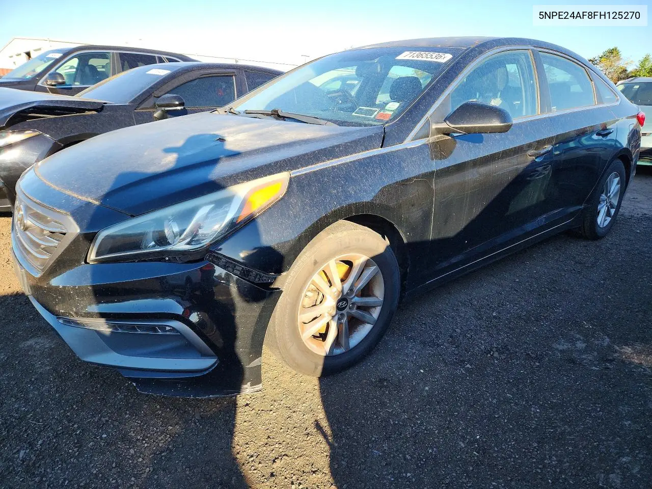 HYUNDAI SONATA 2015, VIN 5NPE24AF8FH125270