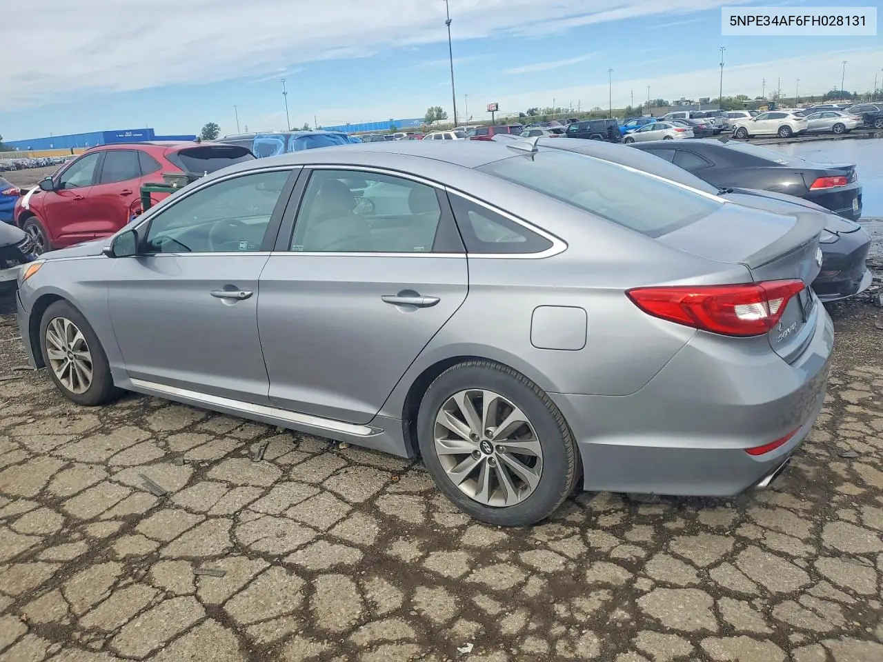 2015 HYUNDAI SONATA VIN 5NPE34AF6FH028131 — фото 2