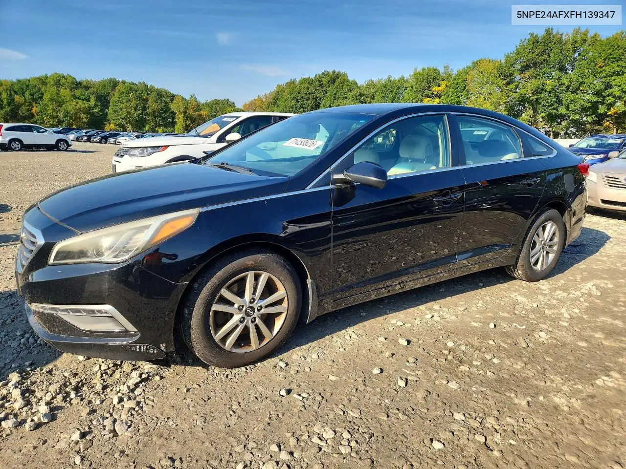 HYUNDAI SONATA 2015, VIN 5NPE24AFXFH139347