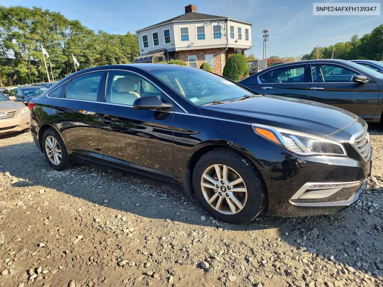 2015 HYUNDAI SONATA VIN 5NPE24AFXFH139347 — фото 4