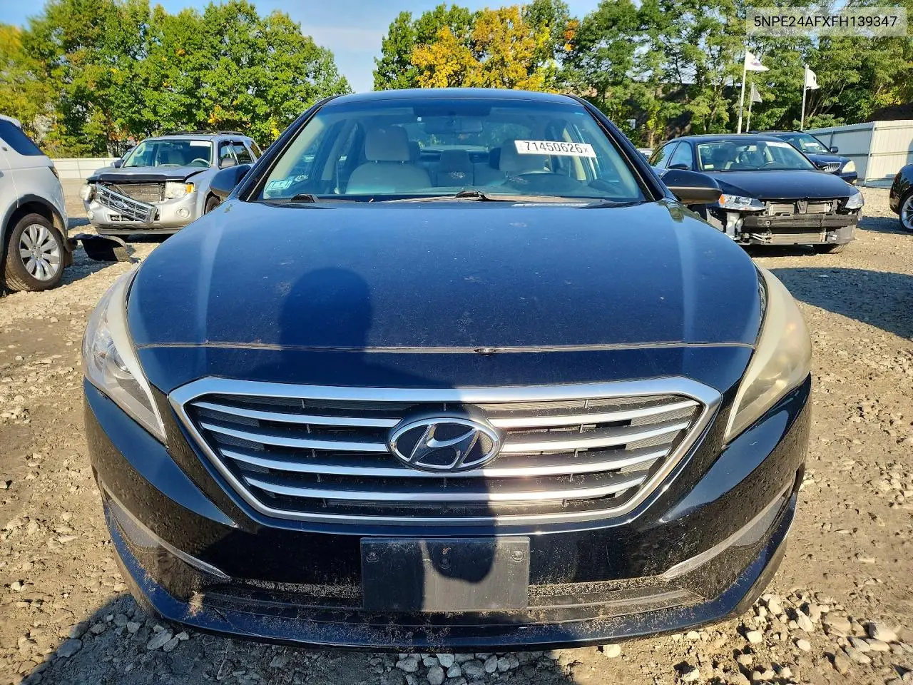 2015 HYUNDAI SONATA VIN 5NPE24AFXFH139347 — фото 5