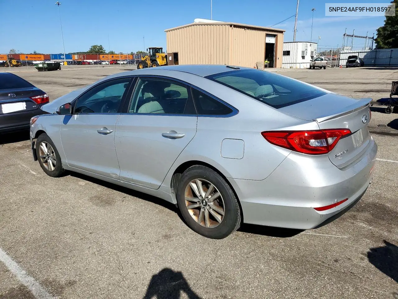 2015 HYUNDAI SONATA VIN 5NPE24AF9FH018597 — фото 2