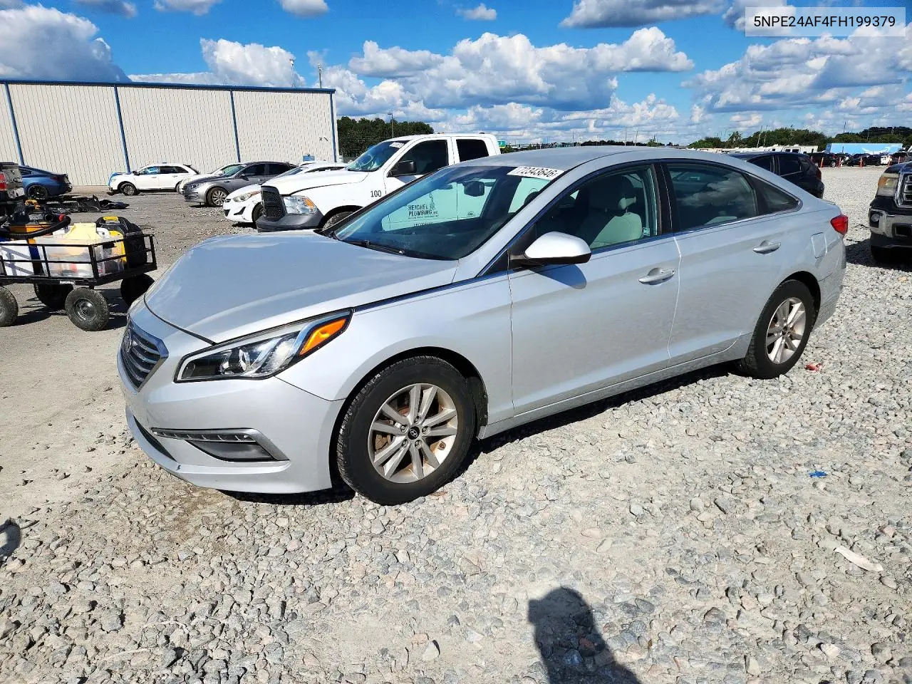HYUNDAI SONATA 2015, VIN 5NPE24AF4FH199379