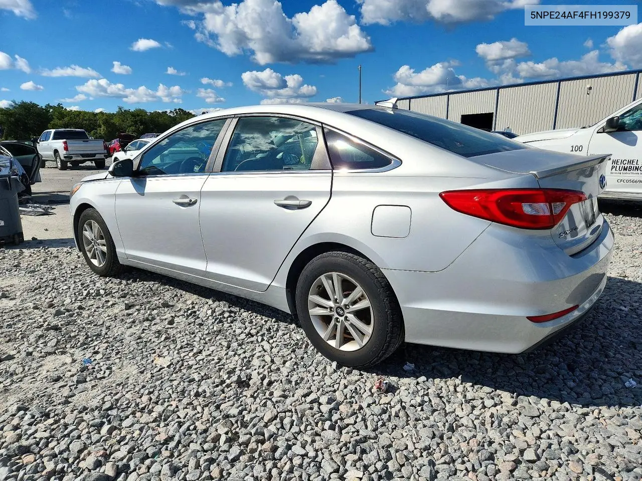 2015 HYUNDAI SONATA VIN 5NPE24AF4FH199379 — фото 2