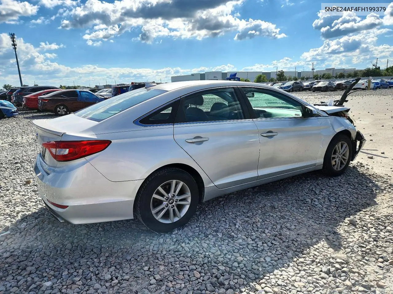 2015 HYUNDAI SONATA VIN 5NPE24AF4FH199379 — фото 3
