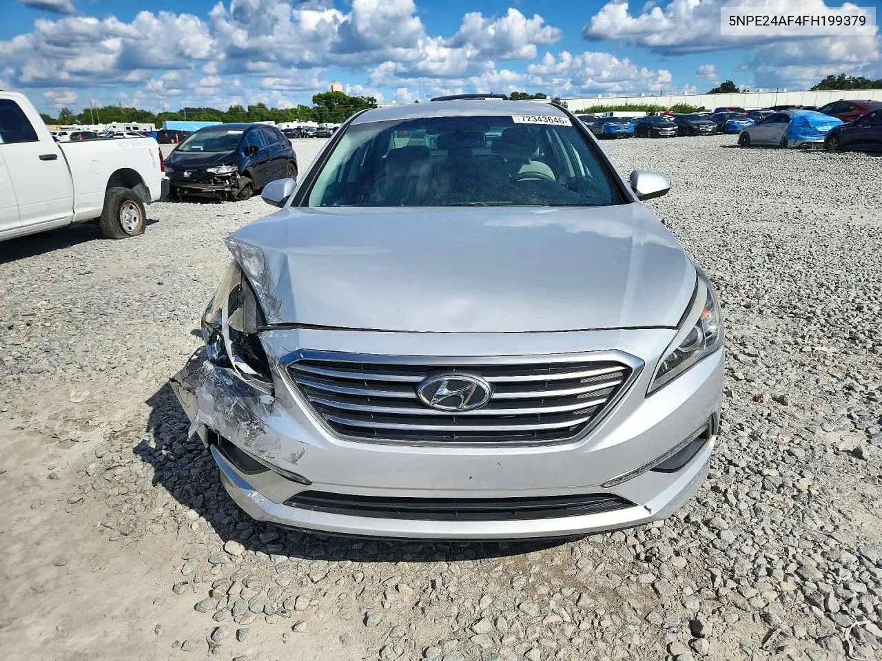 2015 HYUNDAI SONATA VIN 5NPE24AF4FH199379 — фото 5