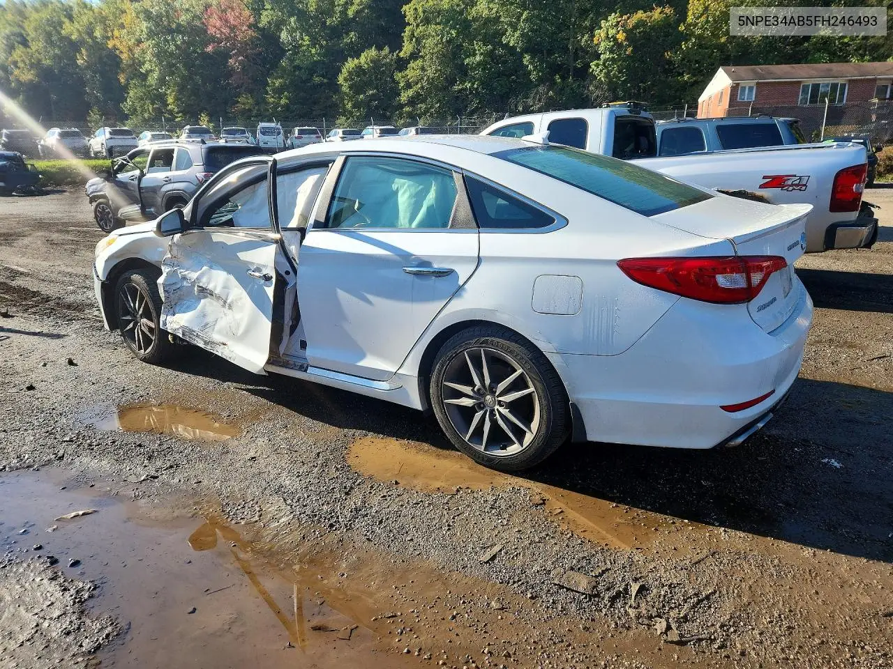 2015 HYUNDAI SONATA VIN 5NPE34AB5FH246493 — фото 2