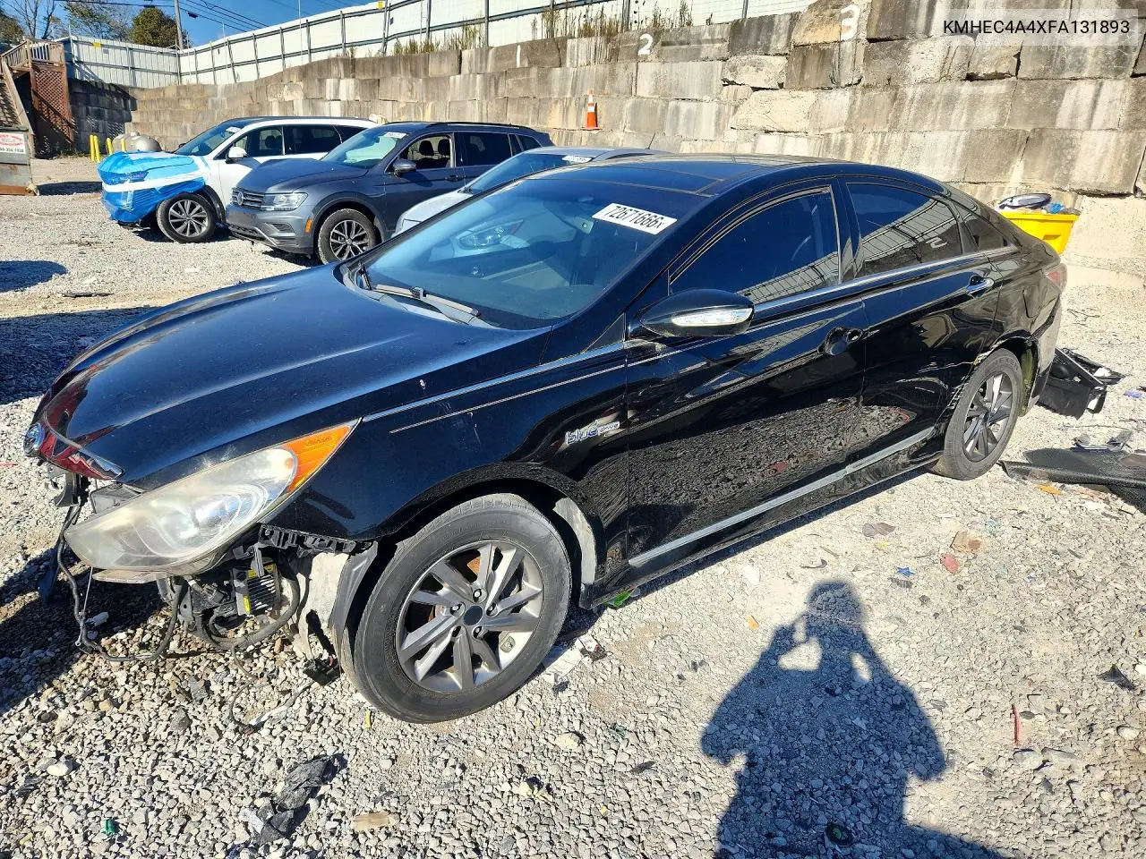 HYUNDAI SONATA 2015, VIN KMHEC4A4XFA131893
