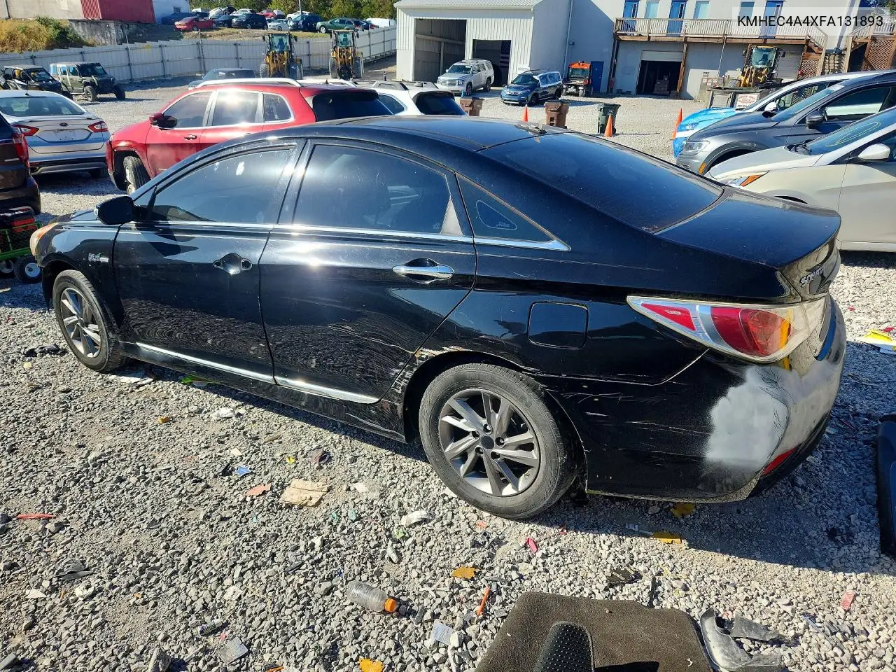 2015 HYUNDAI SONATA VIN KMHEC4A4XFA131893 — фото 2